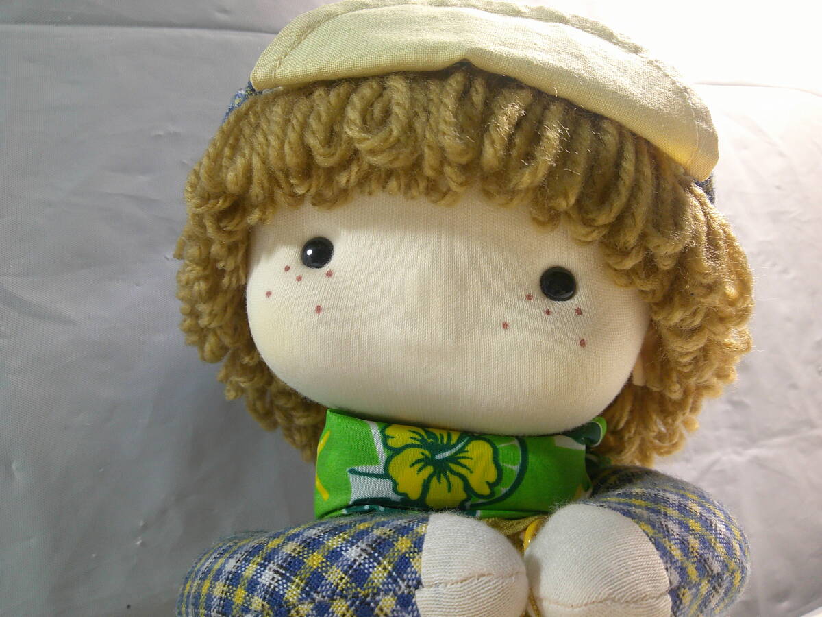 не использовался Sankyo колеблющийся кукла музыкальная шкатулка мягкая игрушка кукла zen мой Showa Retro Junk