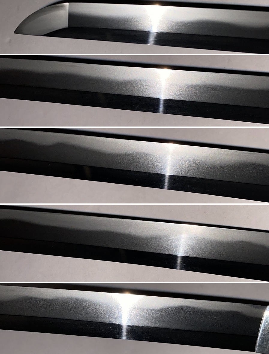 【真剣】時代刀/砥ぎ身/斬れます◆美姿/美刃文/美肌物◆刃長74.4㎝★在銘/河内守國助 万治二年八月日◆居合/抜刀/試切★登録/三重38154_画像8