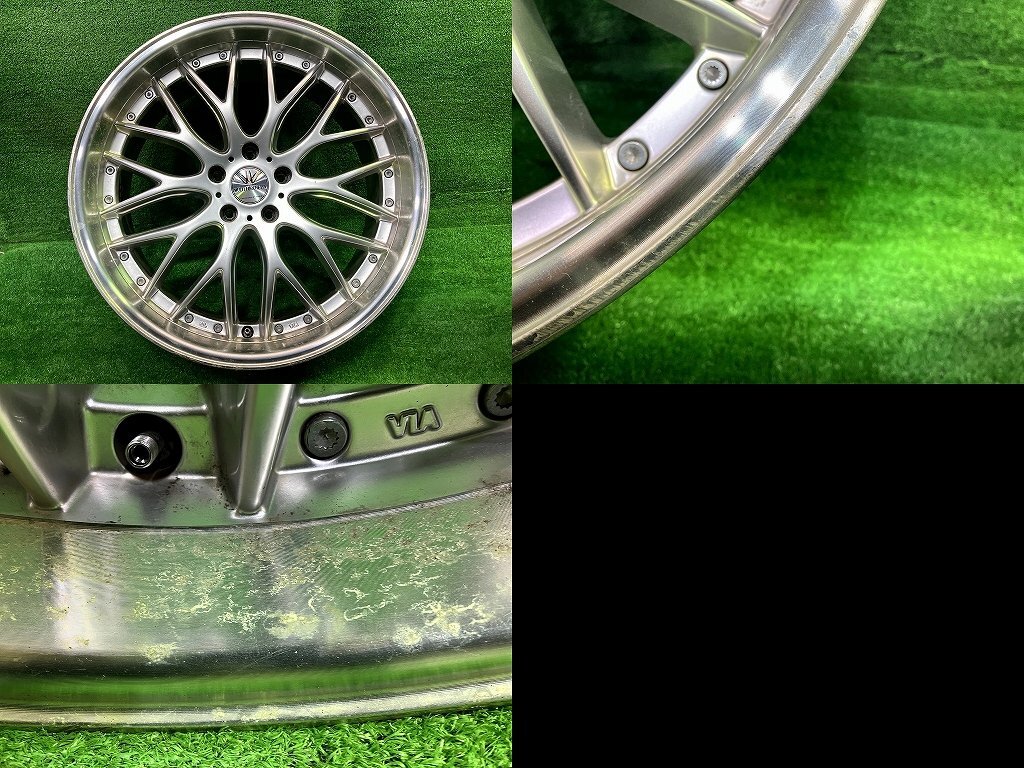 中古 20インチ 20×9J 5穴 632 ロクサーニ マルチフォルケッタ 中古 20インチ 20×9J 5穴 632 ロクサーニ マルチフォルケッタ