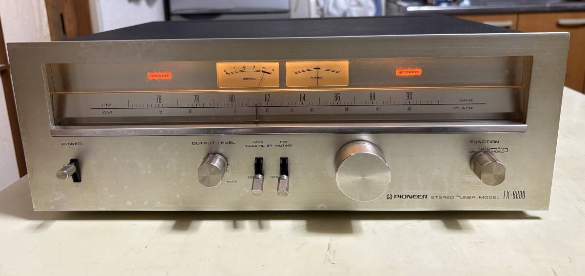 パイオニア FM/AM ステレオチューナー TX-8800★