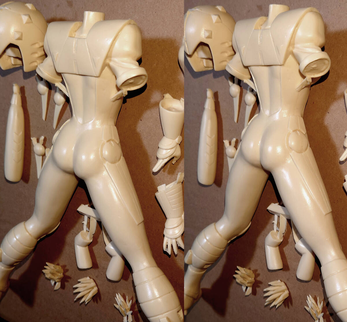 1/1 ラ・ジョロナ　藍翔 岩橋聡 原型　プラレス3四郎　ワンフェス　ガレージキット　ガレキ　レジン_画像7