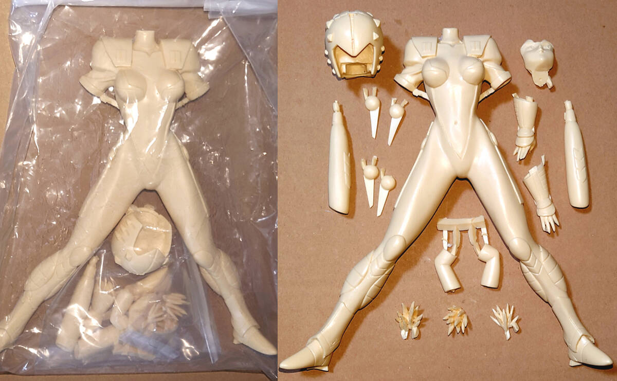 1/1 ラ・ジョロナ　藍翔 岩橋聡 原型　プラレス3四郎　ワンフェス　ガレージキット　ガレキ　レジン_画像2