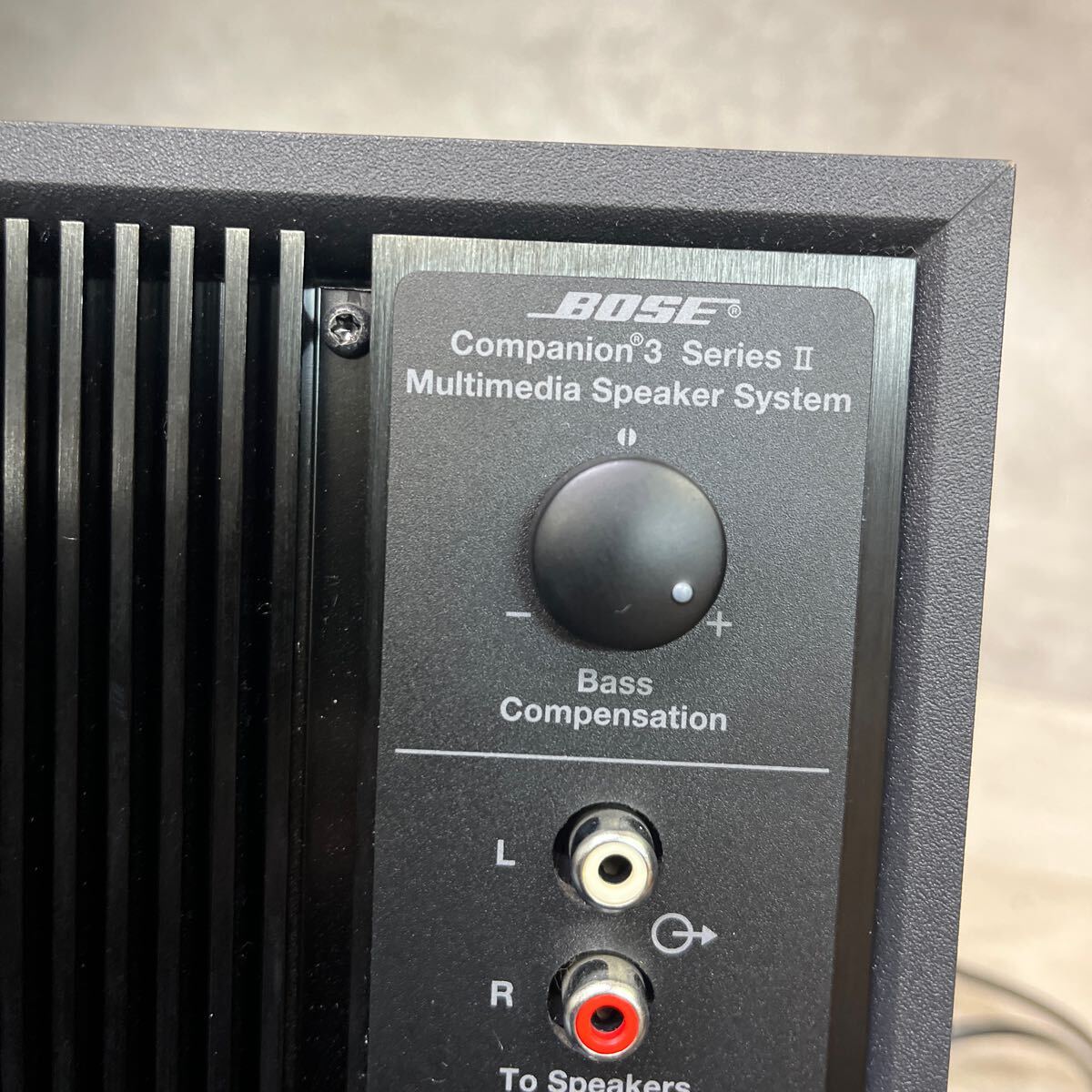 [45c875c4] утиль электризация / работоспособность не проверялась Bose companion 3 series Ⅱ Bose 