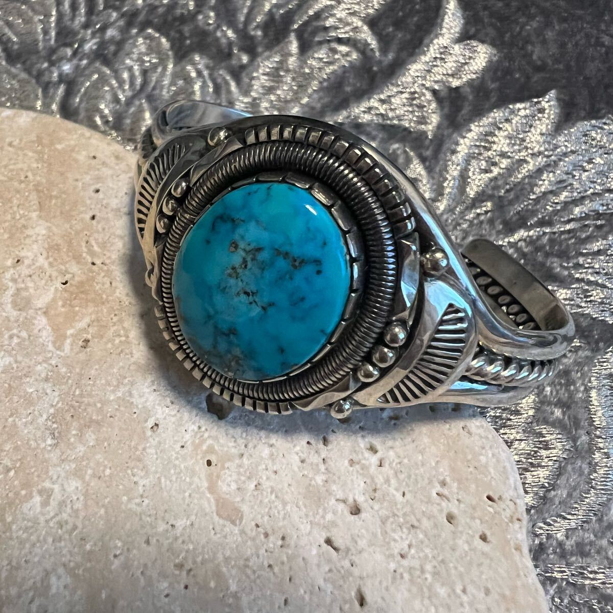 WILL VANDEVER ウィル バンデバー ターコイズシルバーバングル silver Navajo
