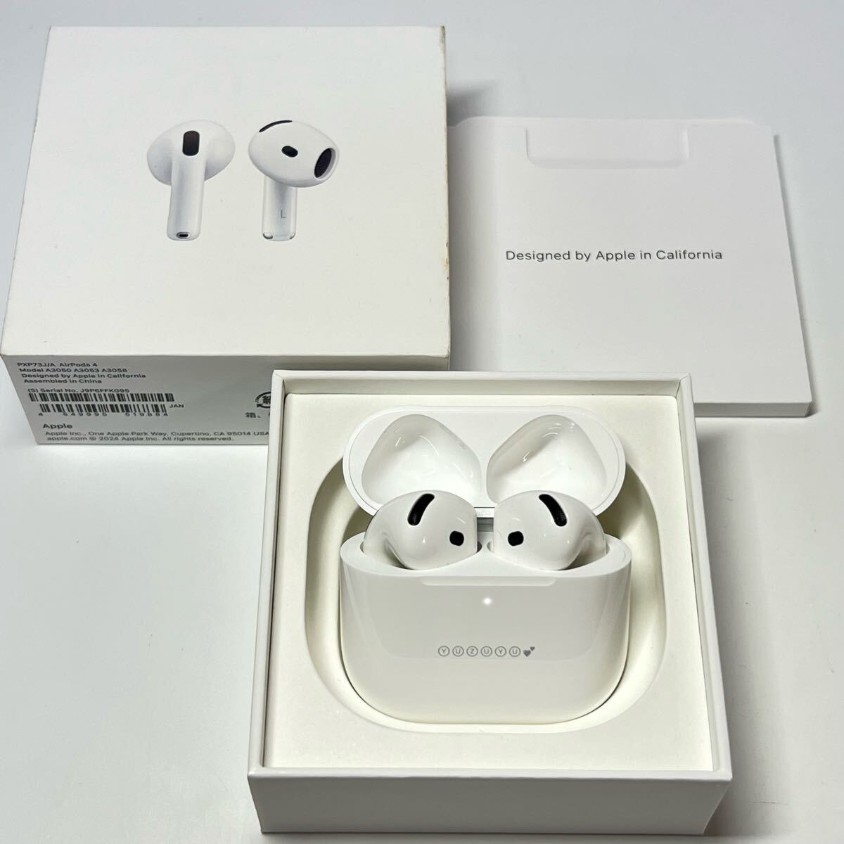 1円~【音出し確認済み】Apple AirPods 4 PXP73J/A A3050 A3053 A3058 ホワイト ワイヤレスイヤホン 充電ケース 箱付 GK-100131-6(イヤフォン)|売買されたオークション情報、Yahoo!オークション(旧ヤフオク!) の商品情報をアーカイブ公開 - オークファン(aucfan.com) 1円~【音出し確認済み】Apple AirPods 4 PXP73J/A A3050 A3053 A3058 ホワイト ワイヤレスイヤホン 充電ケース 箱付 GK-100131-6(イヤフォン)|売買されたオークション情報、Yahoo!オークション(旧ヤフオク!) の商品情報をアーカイブ公開 - オークファン(aucfan.com)