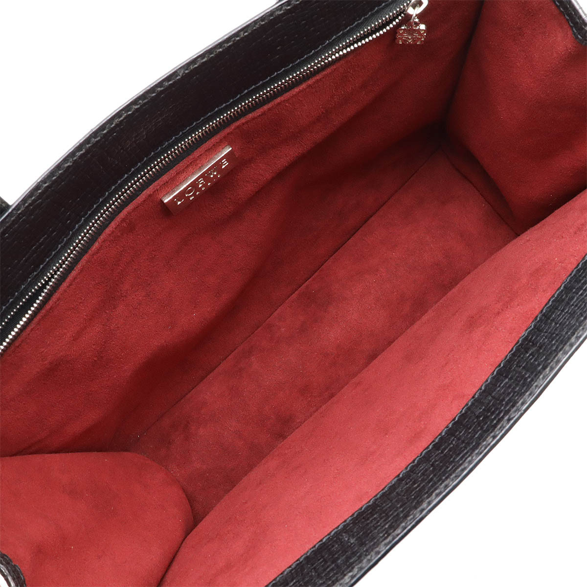 LOEWE ロエベ トートバッグ ハンドバッグ 型押し レザー LOEWE ロエベ トートバッグ ハンドバッグ 型押し レザー