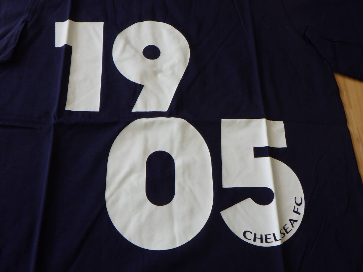 チェルシーFC　Tシャツ　Lサイズ　1905　ネイビー