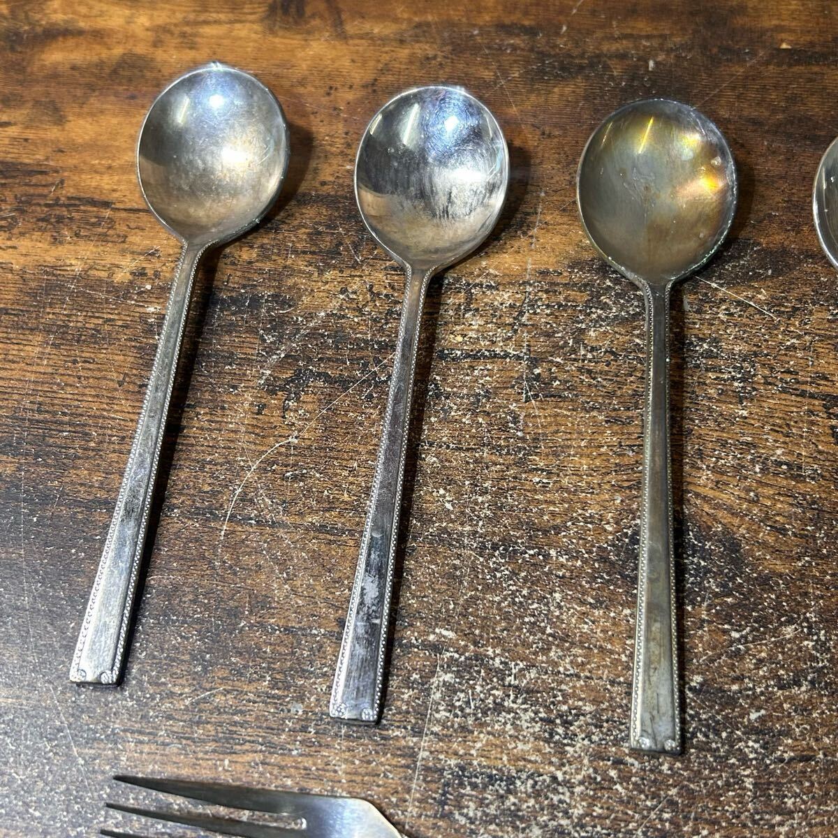 LUCKY WOOD ラッキーウッド SILVER 刻印 シルバー カトラリー LUCKY WOOD ラッキーウッド SILVER 刻印 シルバー カトラリー