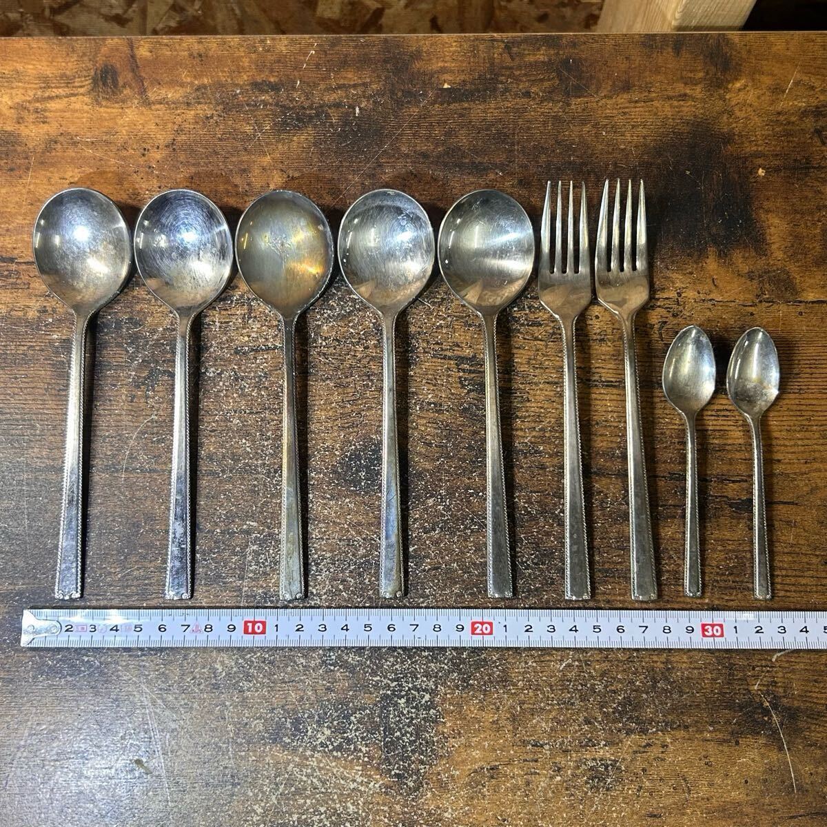 LUCKY WOOD ラッキーウッド SILVER 刻印 シルバー カトラリー LUCKY WOOD ラッキーウッド SILVER 刻印 シルバー カトラリー