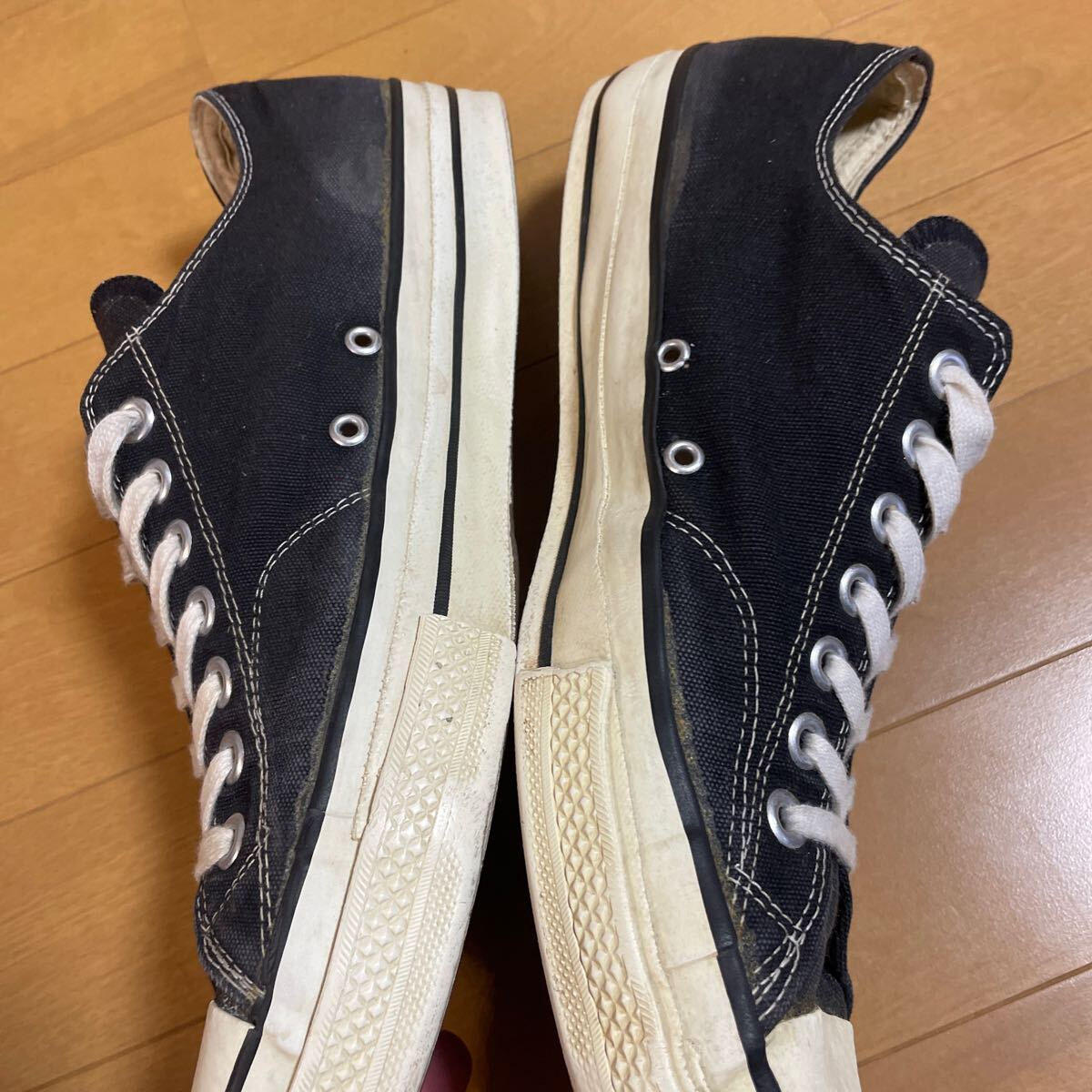 70s 黒 CONVERSE チャックテイラー オリジナル USA製 ビンテージ 70s 黒 CONVERSE チャックテイラー オリジナル USA製 ビンテージ