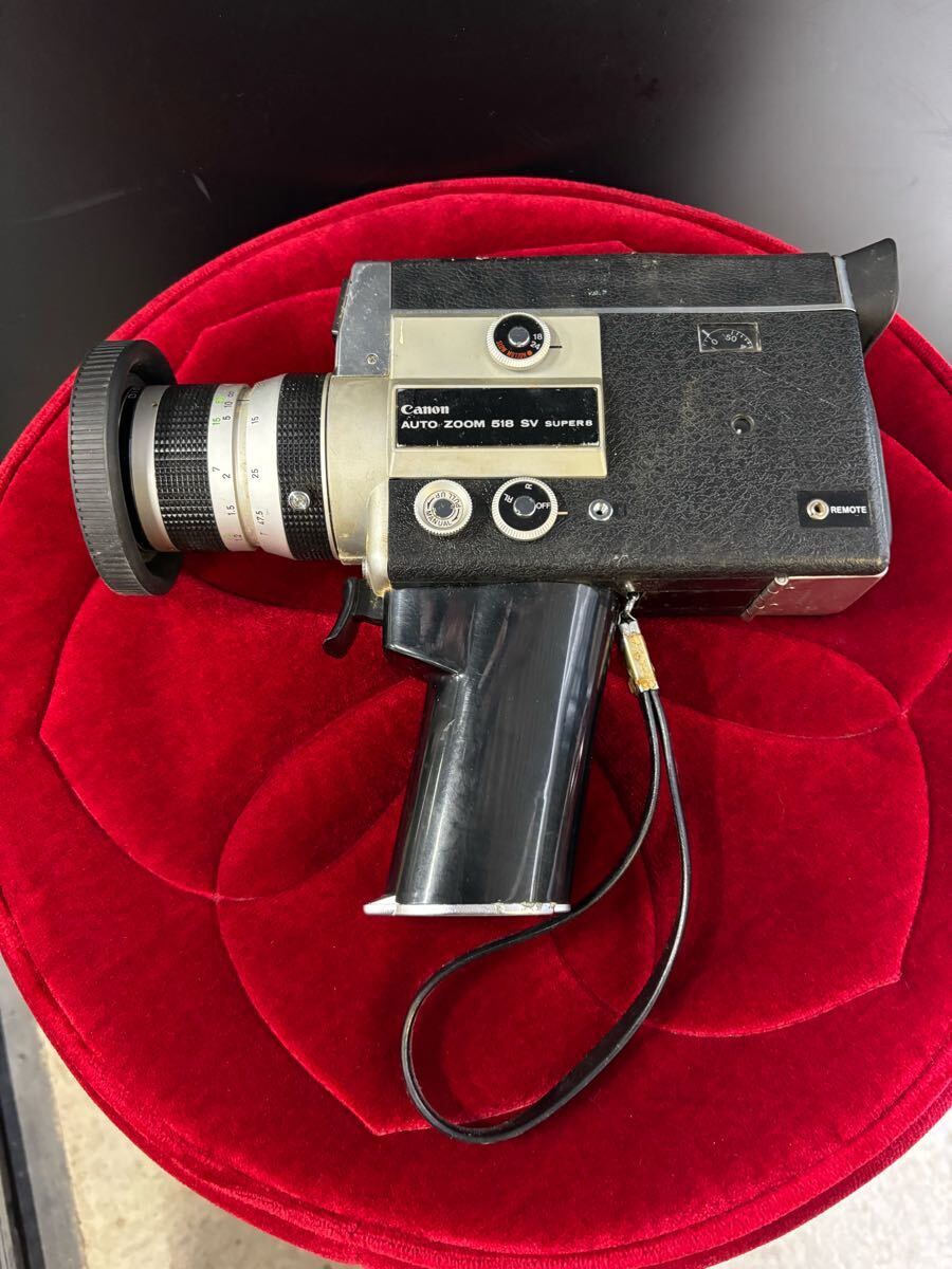 canon autozoom 518 sv super8 当時物 レトロ カメラ(フィルム canon autozoom 518 sv super8 当時物 レトロ カメラ(フィルム