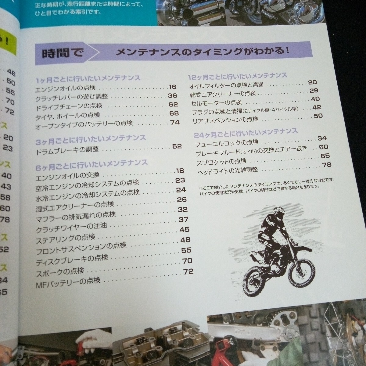 Ge-030/自分でやりたい人の最新バイクメンテナンス 著者/太田潤 発行者/深見悦司 株式会社成美堂 2009年発行/L2/70217_画像3