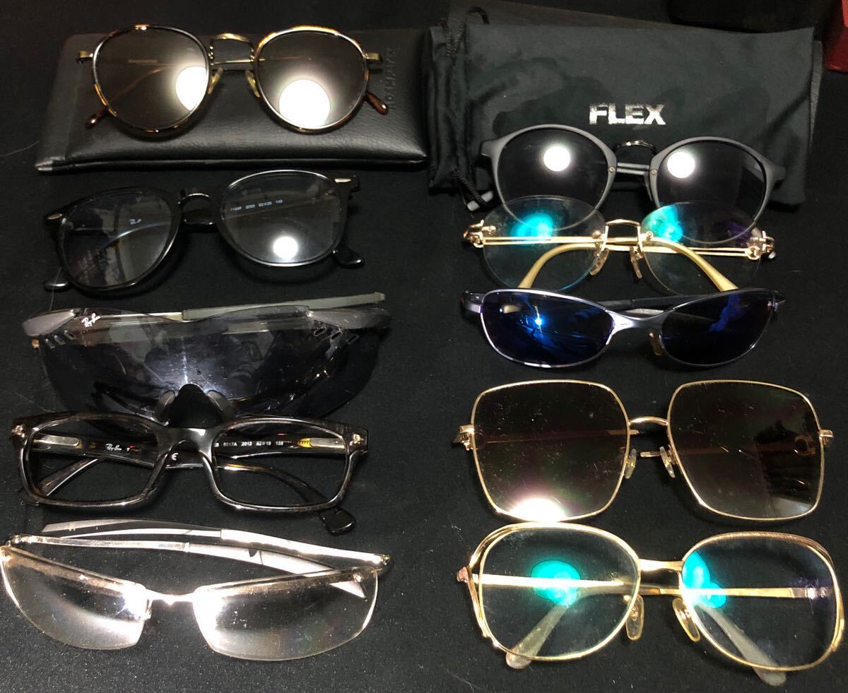 ブランドサングラス　メガネ　まとめ　POLICE RayBan bad boy フェラガモ CITIZEN レイバン ポリス シチズン