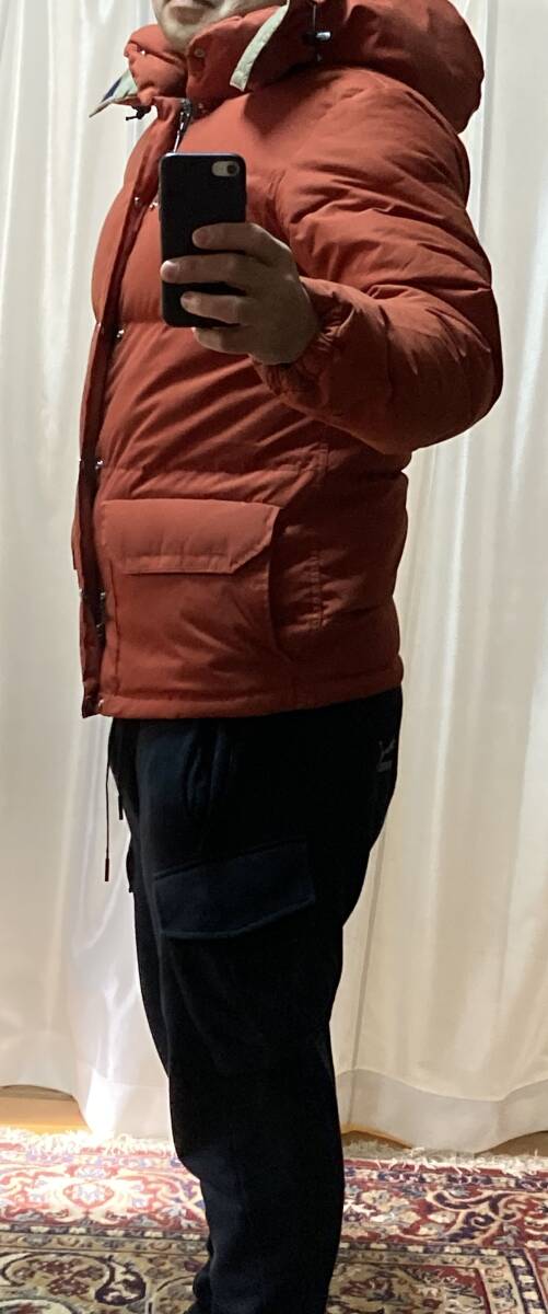 THE NORTH FACE 茶タグ90s　USA制　サイズS（実寸M）　ポリコットン　６５/３５クロス　美品