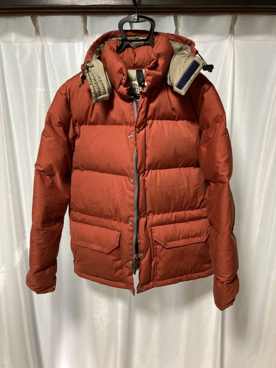 THE NORTH FACE 茶タグ90s　USA制　サイズS（実寸M）　ポリコットン?。叮?３５クロス　美品