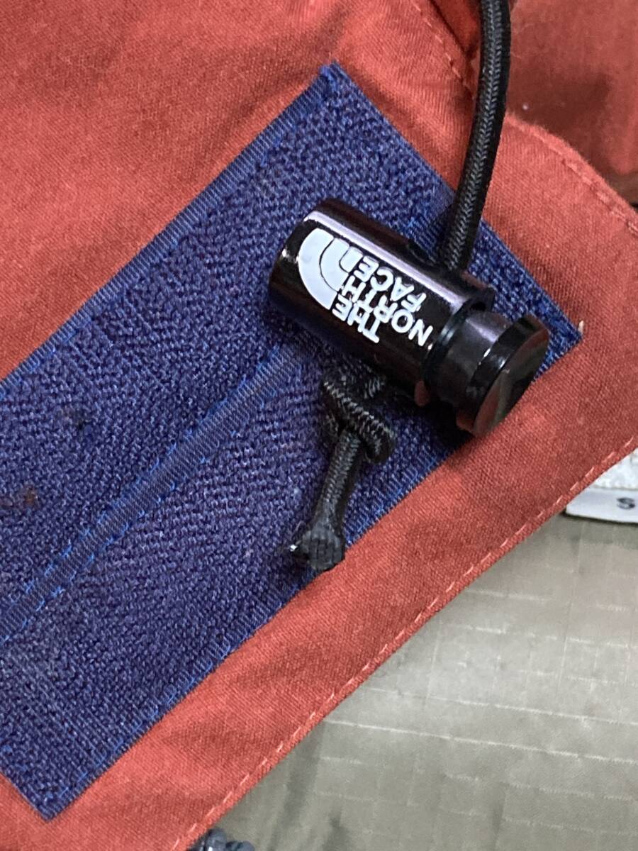 THE NORTH FACE 茶タグ90s　USA制　サイズS（実寸M）　ポリコットン?。叮?３５クロス　美品