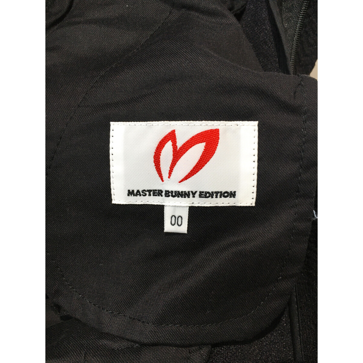 coco 中古【値下げ】マスターバニーエディション レディース パンツ 00(XS) 黒 ニット ヘリンボーン柄 レターパックプラス発送可 98119