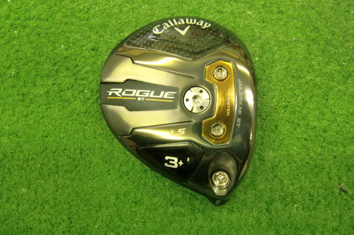 ツアー支給品 TCシリアル キャロウェイ　ローグ ST LS　3+W　13.5°　ヘッドのみ／Callaway　ROGUE フェアウェイウッド　FW