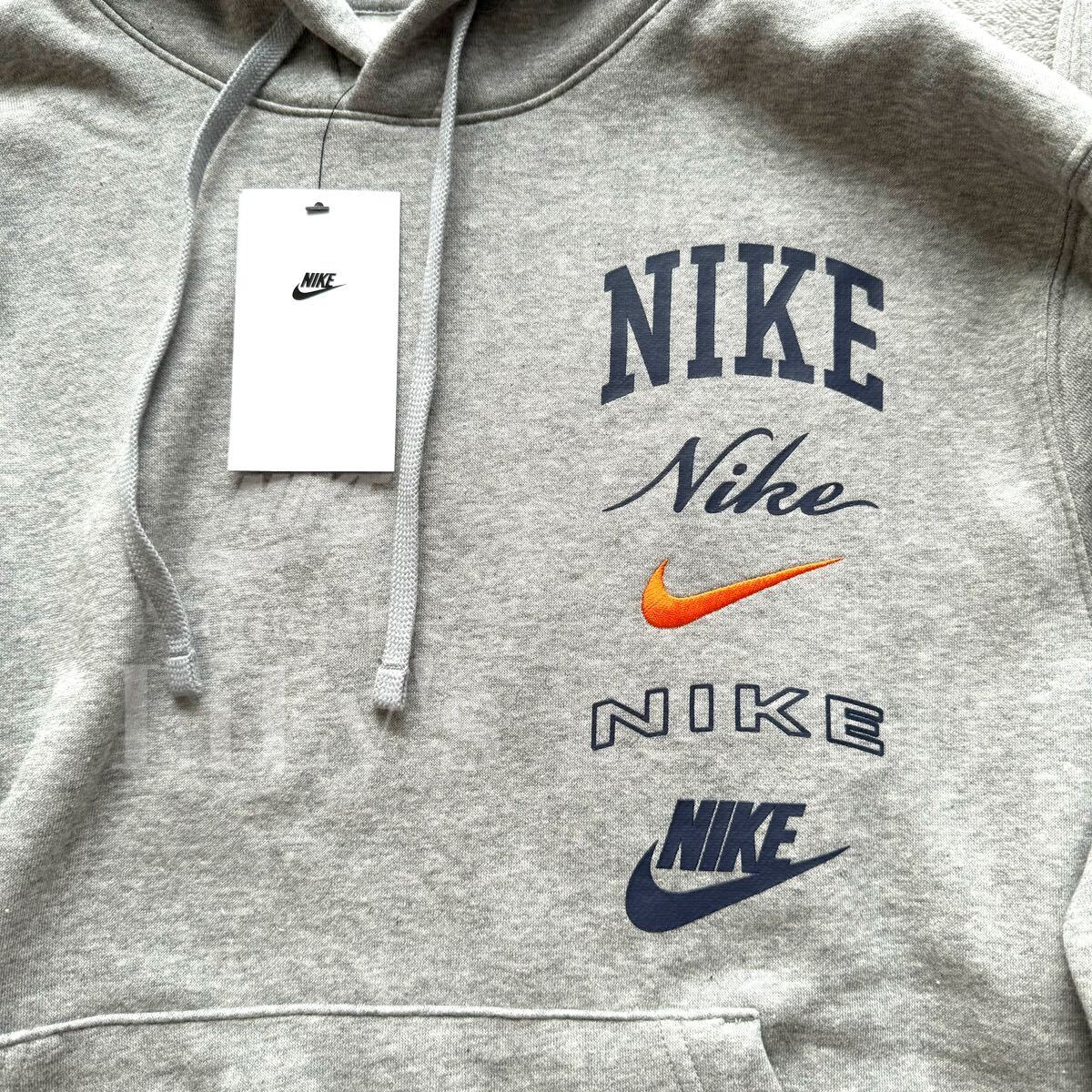 新品 NIKE上下セットアップ XL グレーオレンジ ナイキ 送料無料 新品 NIKE上下セットアップ XL グレーオレンジ ナイキ 送料無料