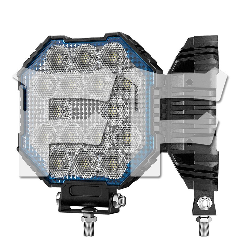 5インチ 作業灯 LED ワークライト 45W 広角照明 拡散タイプ 5インチ 作業灯 LED ワークライト 45W 広角照明 拡散タイプ