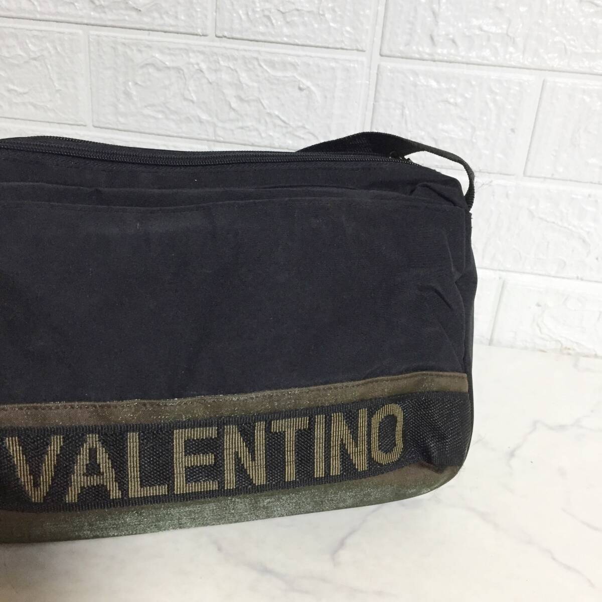 no31410 valentino rossa バレンティノロッサ ナイロン 斜め掛けショルダー バッグ ポシェット_画像3