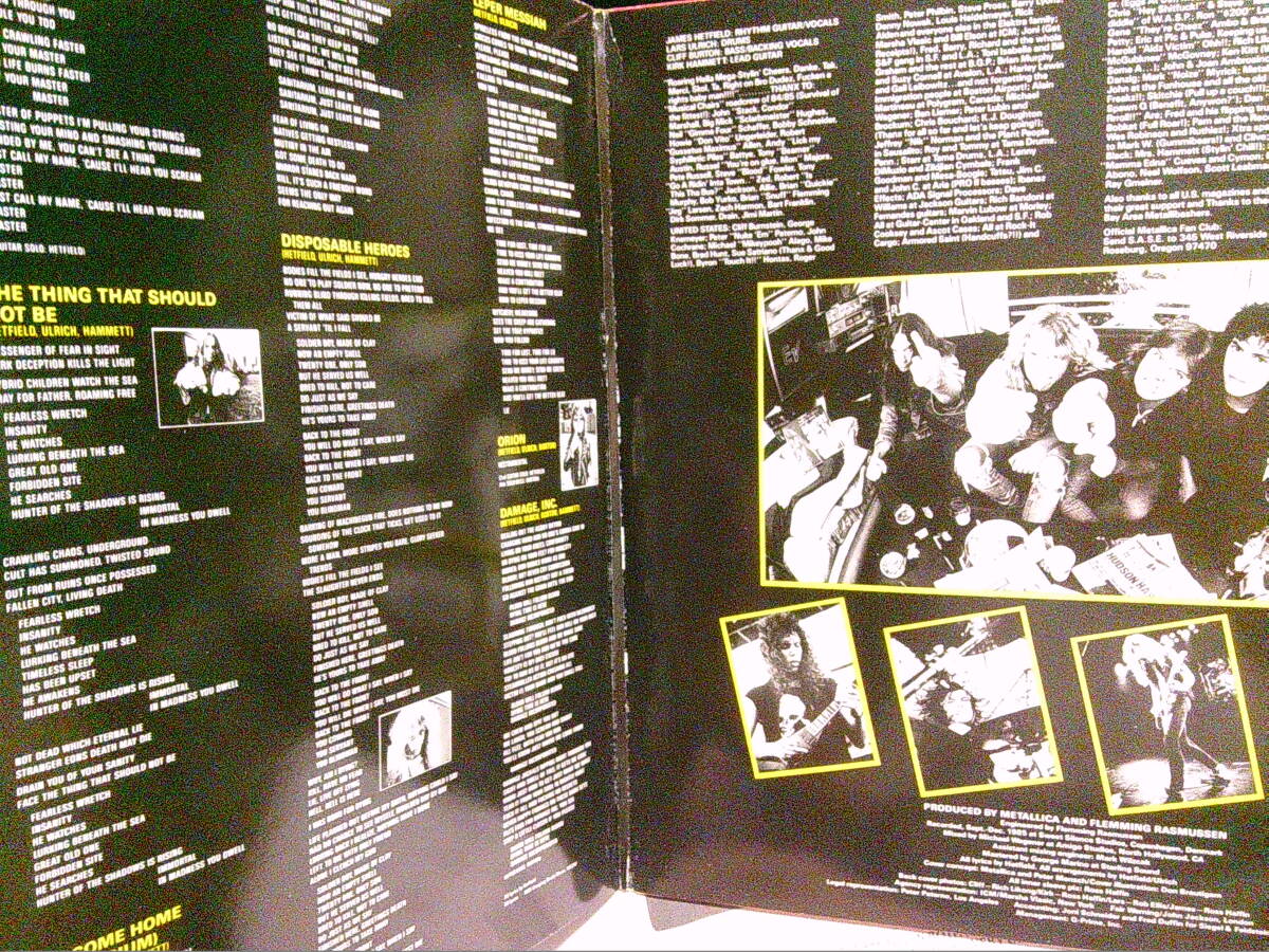 METALLICA[MASTER OF PUPPETS]2VINYL