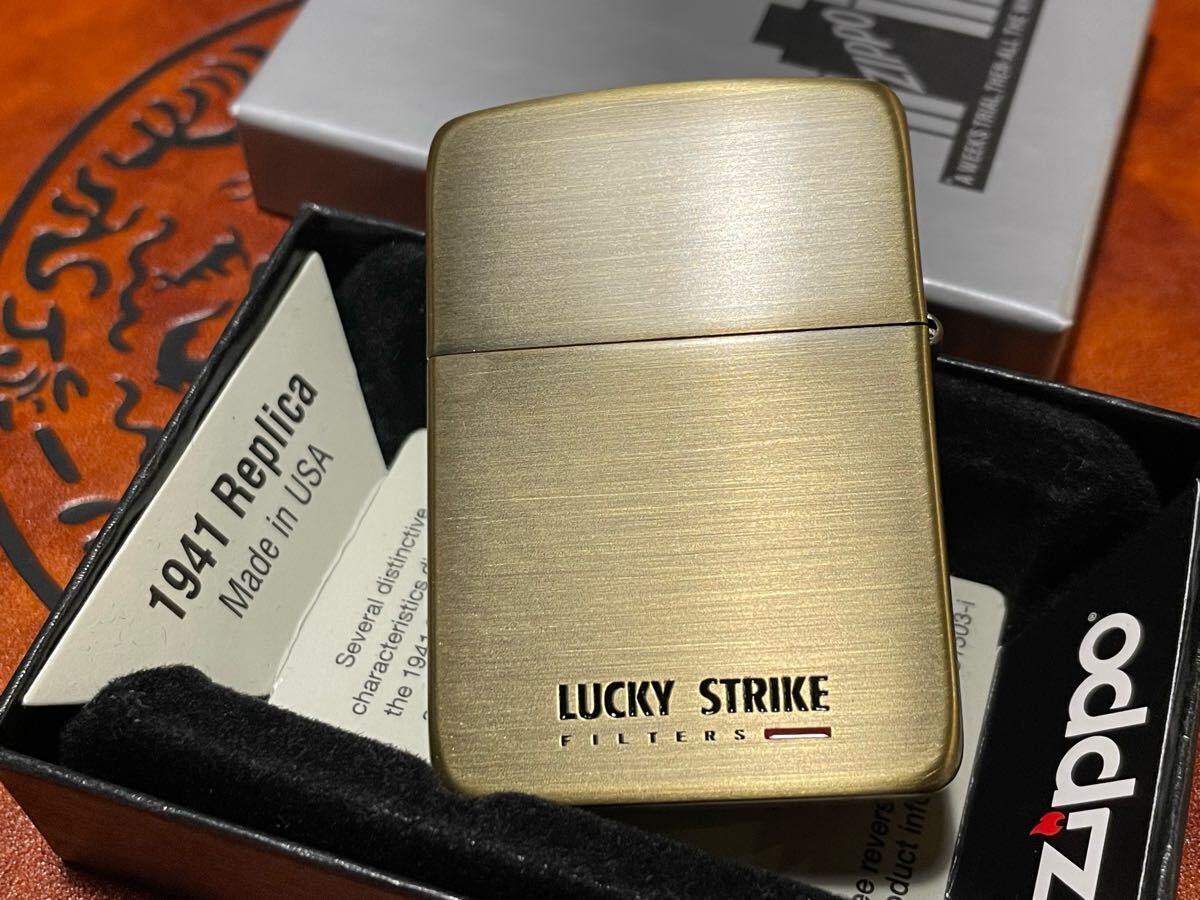 1円 zippo 新品 LUCKY STRIKE 1941ラッキーストライク 両面 1円 zippo 新品 LUCKY STRIKE 1941ラッキーストライク 両面