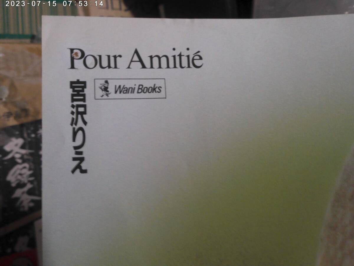 宮沢りえ / PURE AMITIE WANI BOOKS 特典折たたみポスター