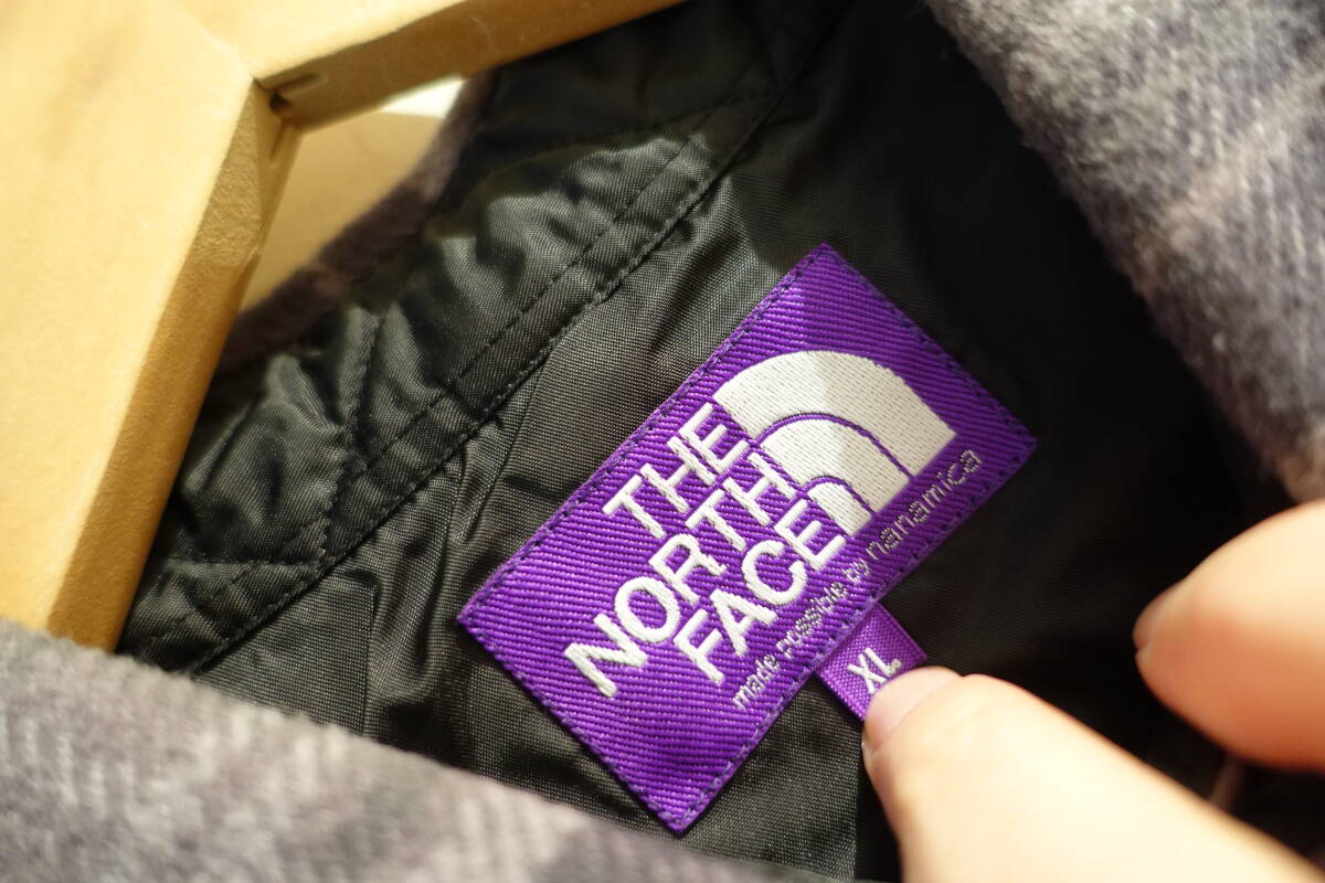 THE　ノースフェイス　パープルレーベル　フランネルシャツ　サイズXL　N24FG033　未使用