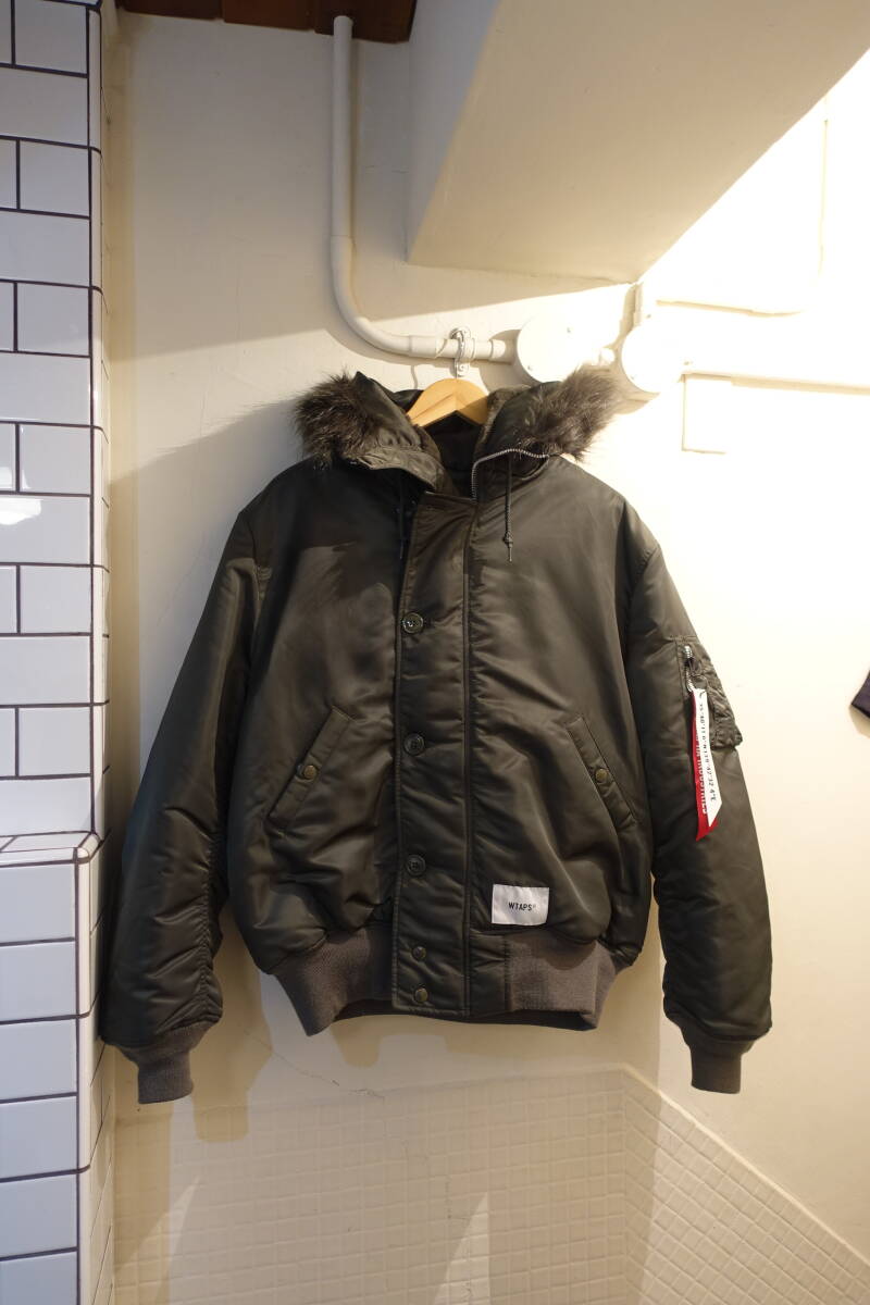 WTAPS × ALPHA ジャケット　サイズM　N-2B　サイズM　TA0690-9019 AAI-0439 X15-02212