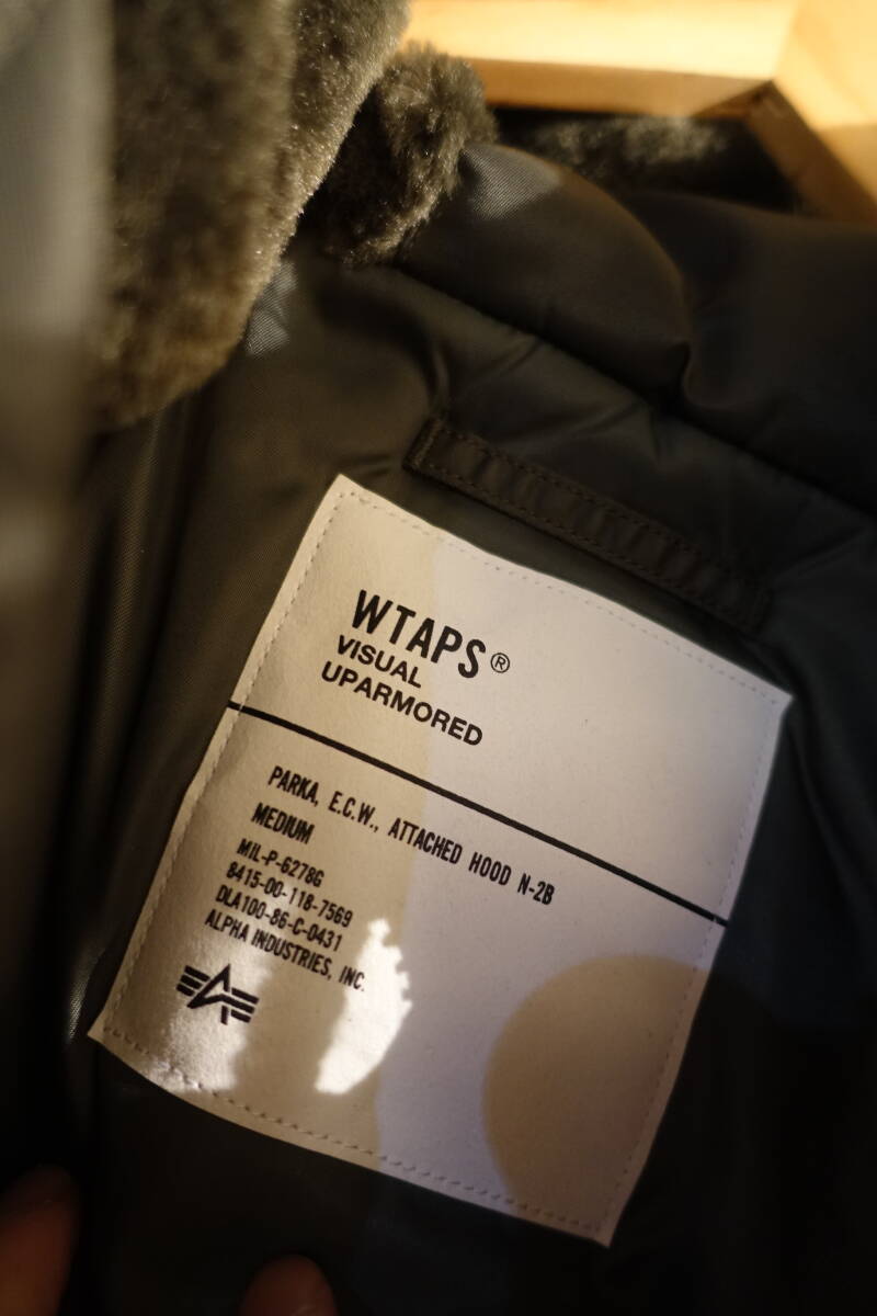 WTAPS × ALPHA ジャケット　サイズM　N-2B　サイズM　TA0690-9019 AAI-0439 X15-02212