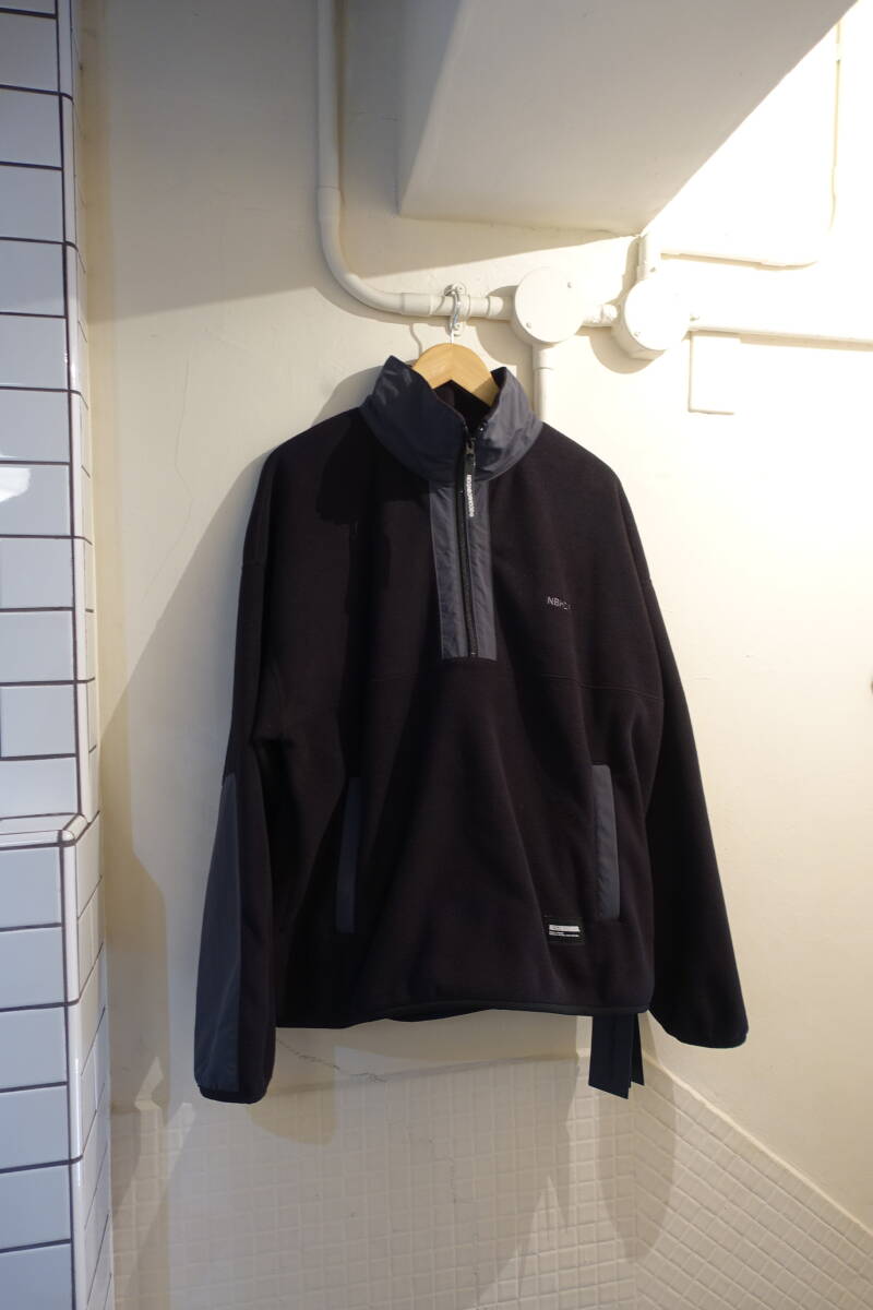 ネイバーフッド　フリース　ジャケット　サイズＬ　24ＡＷ　242UWNH-CSM04　FLEECE HALF ZIP PULLOVER LS 