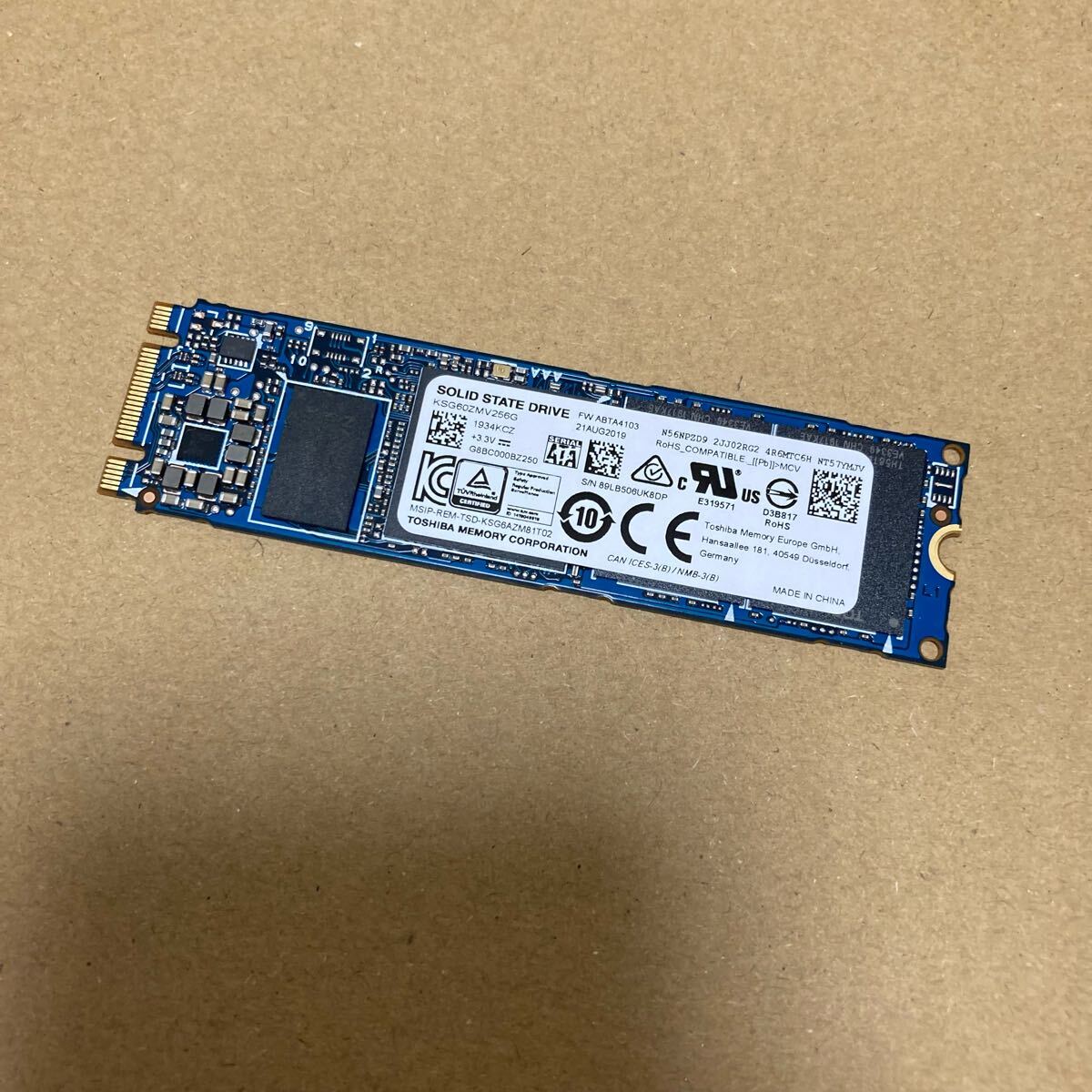 Yahoo 3650 ssd toshiba sata m2 m 2 256gb 2280 ksg60 