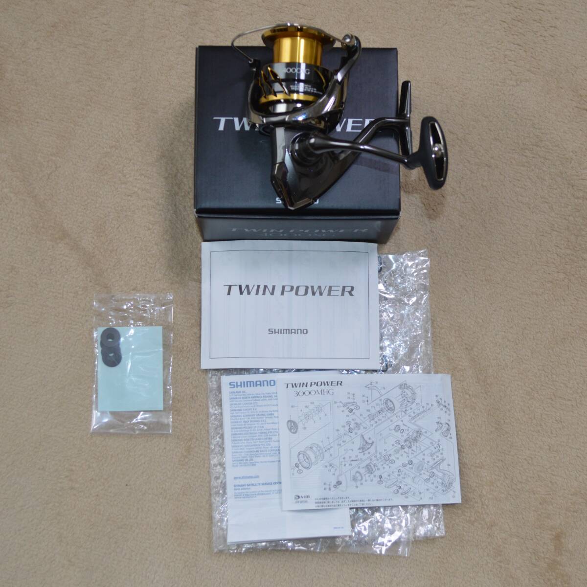 シマノ　2０ツインパワー４０００XG極上品