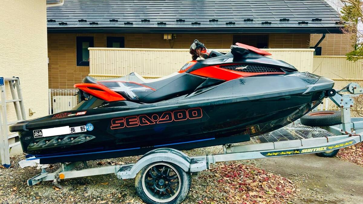 SEADOO RXT-X260 ジェットスキー+2艇積みトレーラー セット SEADOO RXT-X260 ジェットスキー+2艇積みトレーラー セット