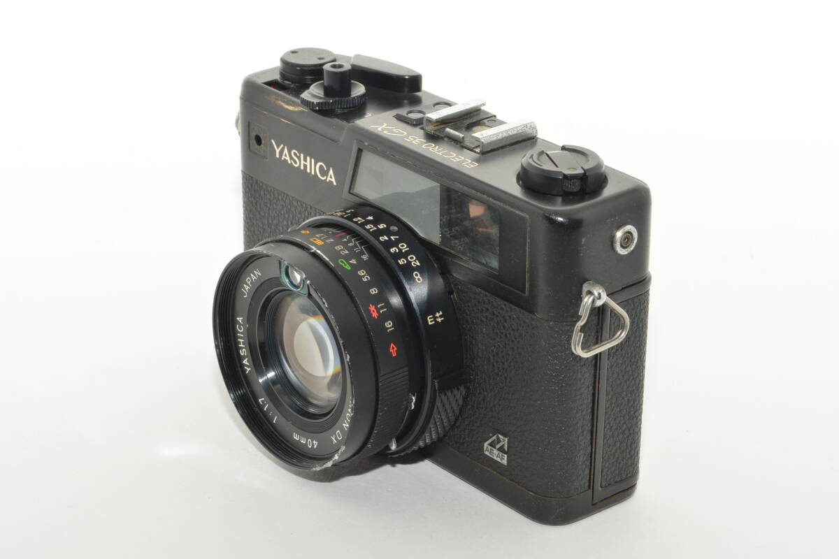 外観並級】YASHICA ELECTRO エレクトロ 35 GX ブラック #s17345 外観並級】YASHICA ELECTRO エレクトロ 35 GX ブラック #s17345