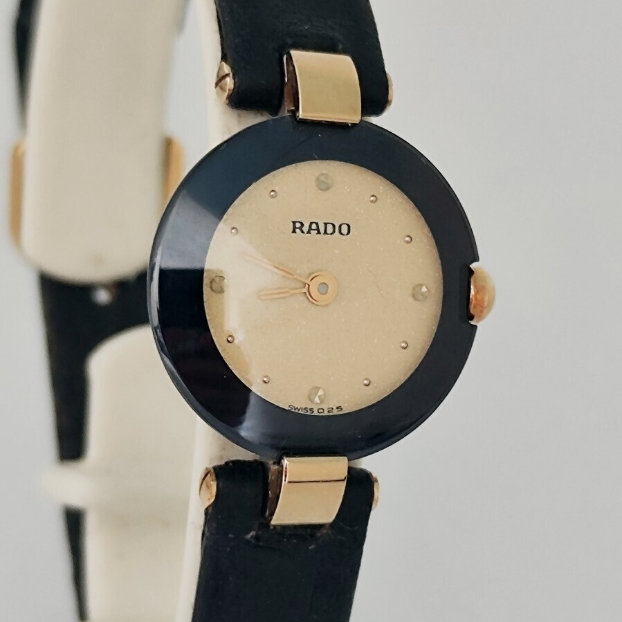 保証付 ラドー ル・ソワール 204.3648.2 クォーツ ゴールド文字盤 レディース 腕時計 RADO LESOIR 中古  ◇3111/藤枝インター店 : 20082008000483173 : ピックアップジャパン ヤフー店 - 通販 - Yahoo!ショッピング