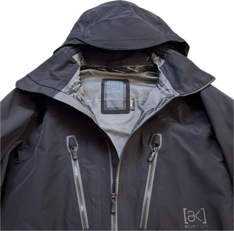 BURTON [ak]MEN'S 3L FREEBIRD JACKET GORE-TEX バートン[ak]3L フリーバードジャケット XS ゴアテックス スノボウェア 黒 ブラック