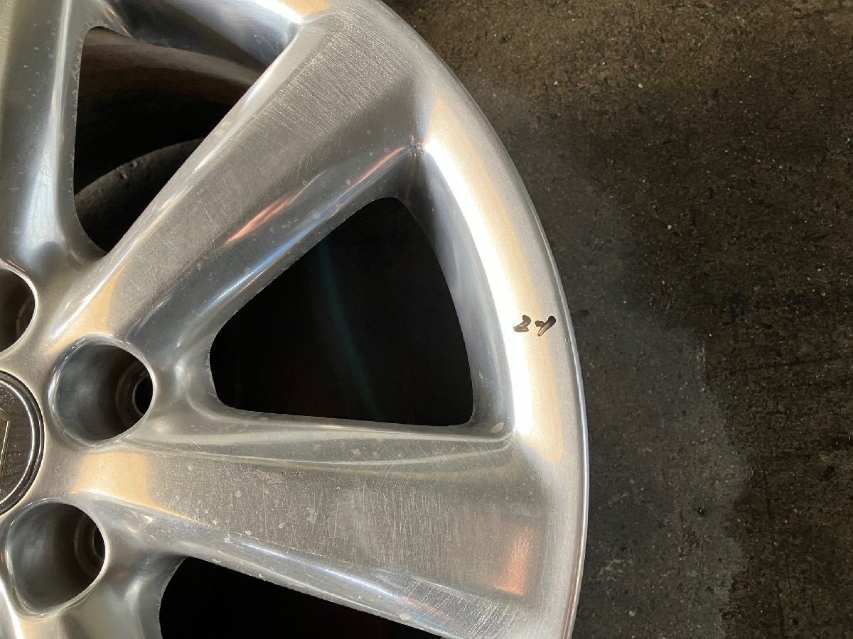 トヨタ　クラウン GRS180 ～ ホイール　18インチ 8J +50 5H 114.3　4本　傷あり/ 42611-30A90 ? / 18 8 50 ホイル アルミ GRS181 GRS182_画像5