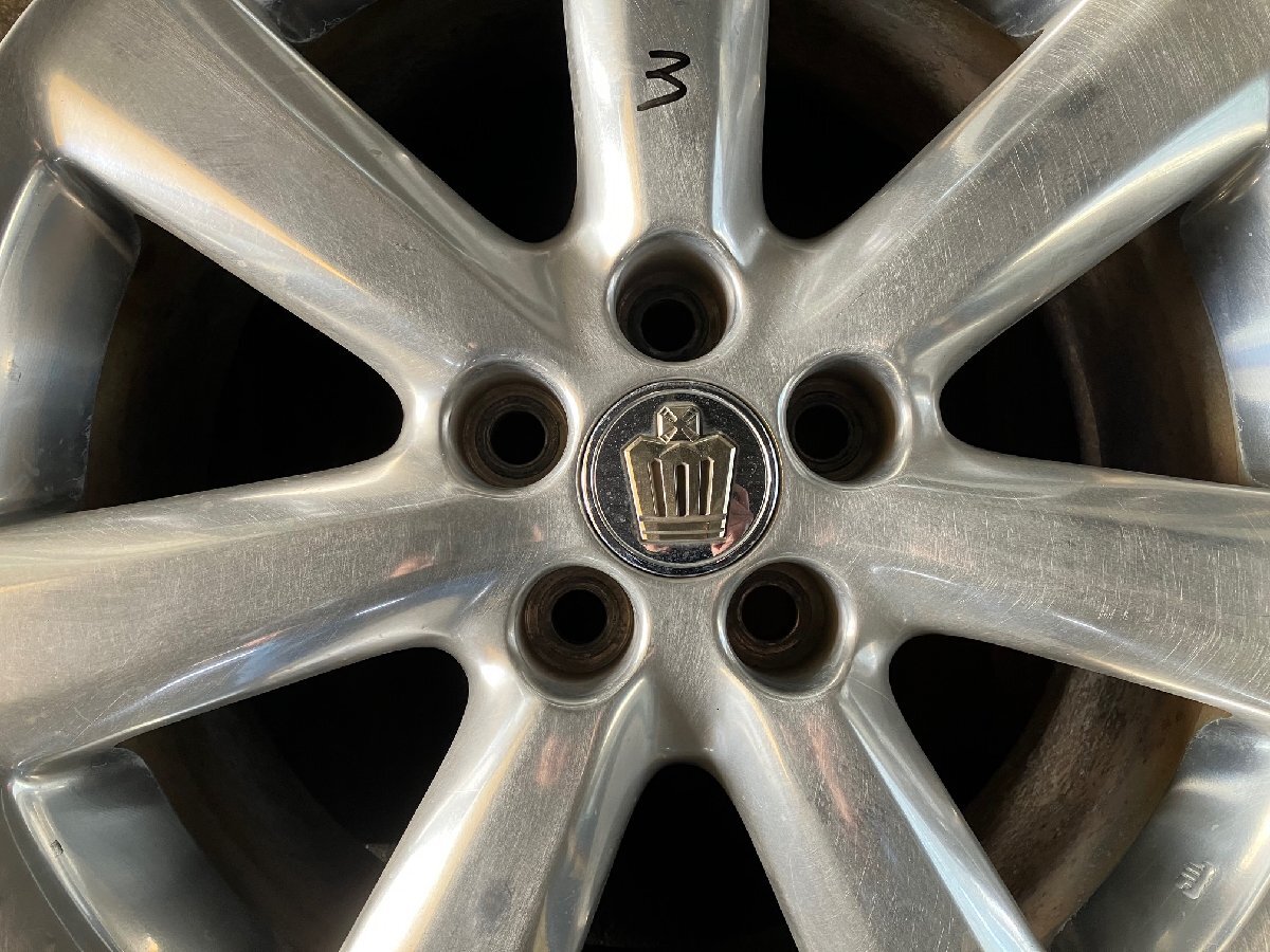 トヨタ　クラウン GRS180 ～ ホイール　18インチ 8J +50 5H 114.3　4本　傷あり/ 42611-30A90 ? / 18 8 50 ホイル アルミ GRS181 GRS182_画像7