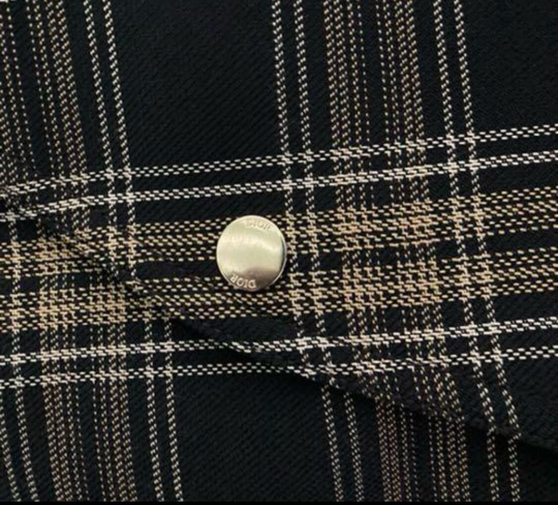 新品同様 Dior homme 21ss ディオール チェックブルゾン 新品同様 Dior homme 21ss ディオール チェックブルゾン
