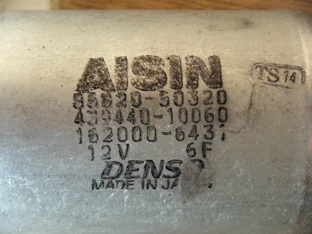 セルシオ UCF31 左フロントパワーシートモーター 　純正品番85820-50320 管理番号X6423_画像5