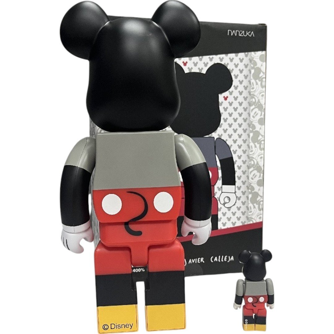 BE@RBRICK x Disney x Javier Calleja Mickey Mouse 100%/& 400 BE@RBRICK x Disney x Javier Calleja Mickey Mouse 100%/& 400