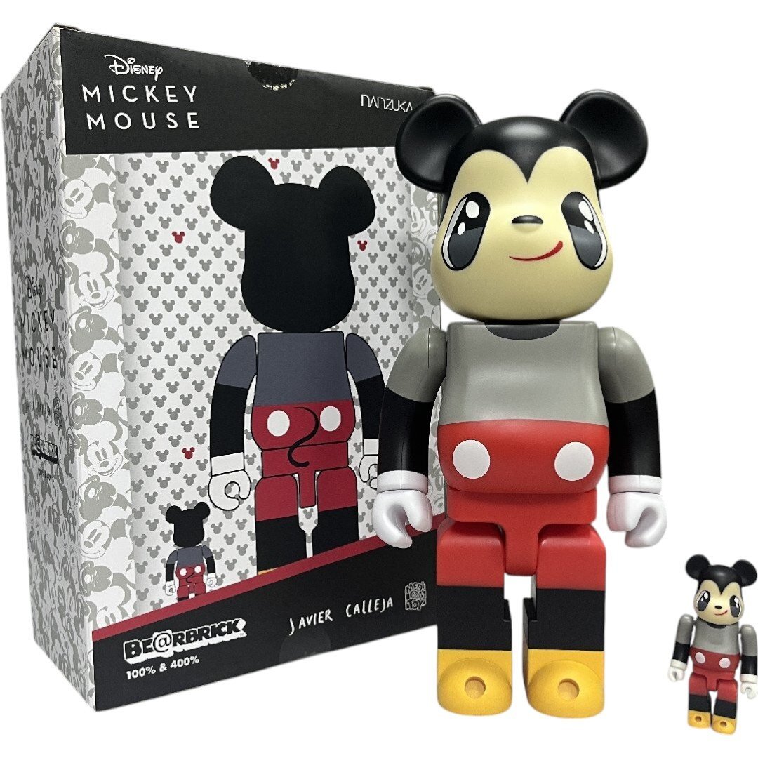 BE@RBRICK x Disney x Javier Calleja Mickey Mouse 100%/& 400 BE@RBRICK x Disney x Javier Calleja Mickey Mouse 100%/& 400