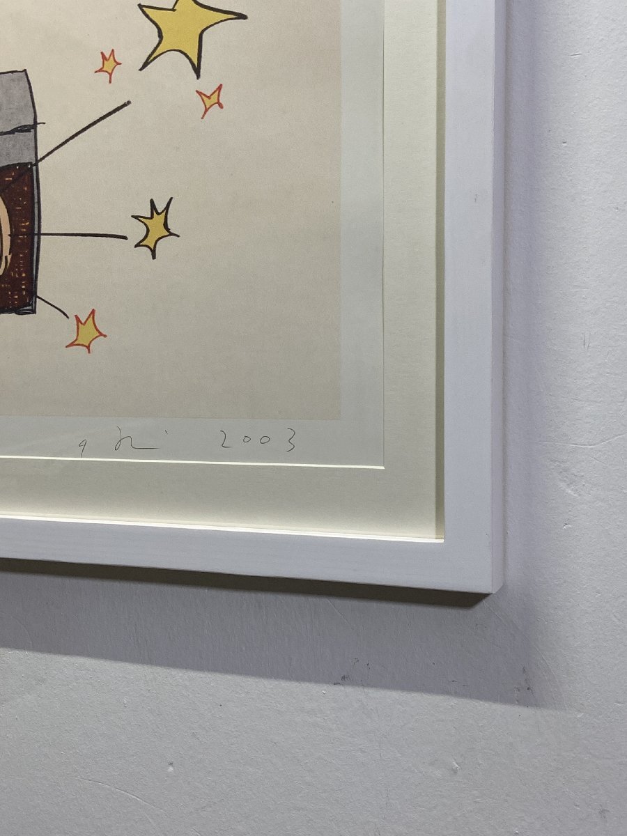 奈良美智「Guitar Girl」「ギター少女」制作年/2003年 直筆 奈良美智「Guitar Girl」「ギター少女」制作年/2003年 直筆