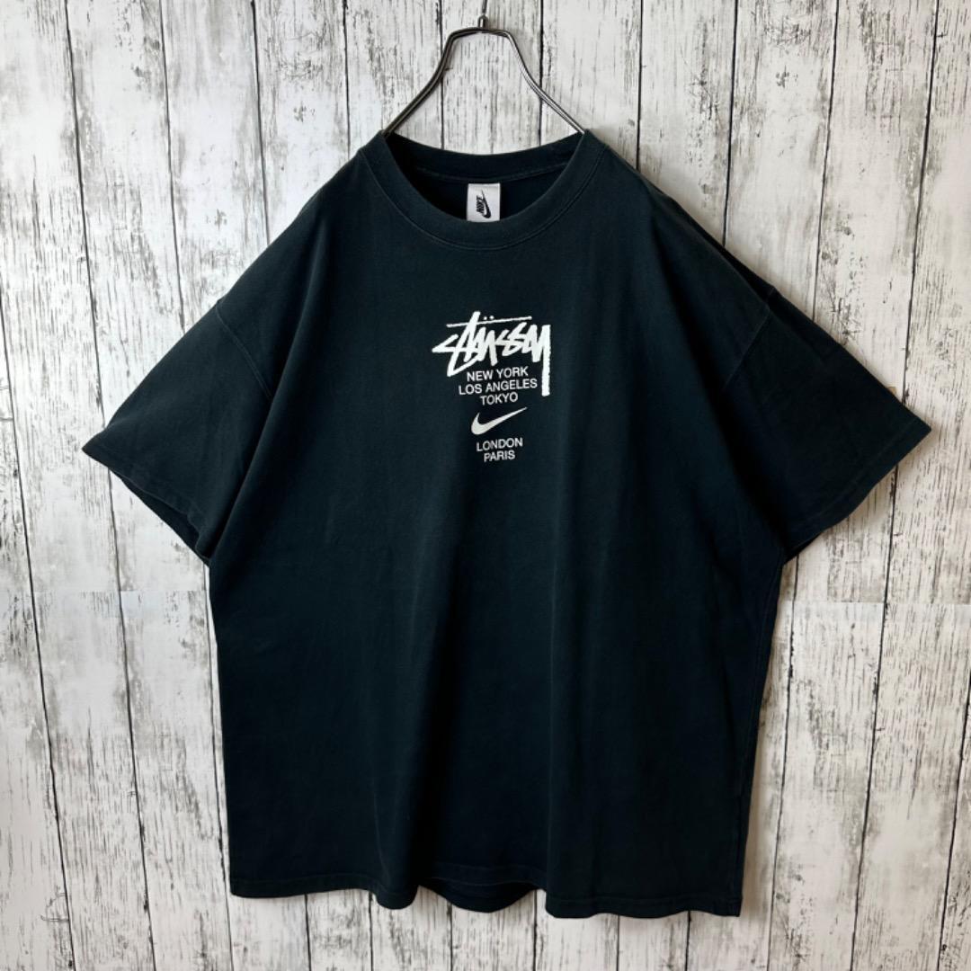 激レア】限定完売品 ナイキ ステューシー コラボ Tシャツ XL 激レア】限定完売品 ナイキ ステューシー コラボ Tシャツ XL