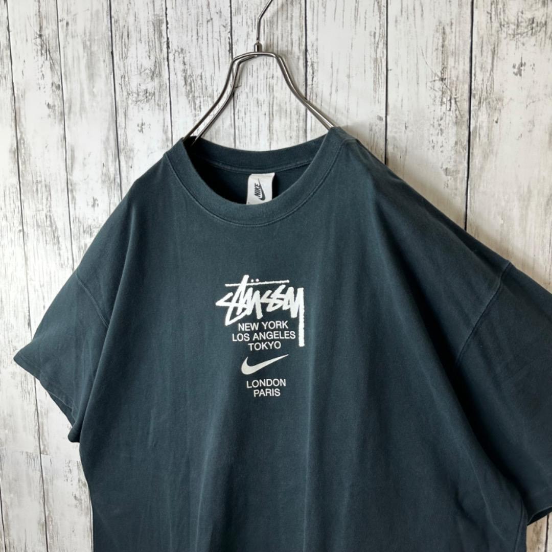 激レア】限定完売品 ナイキ ステューシー コラボ Tシャツ XL 激レア】限定完売品 ナイキ ステューシー コラボ Tシャツ XL
