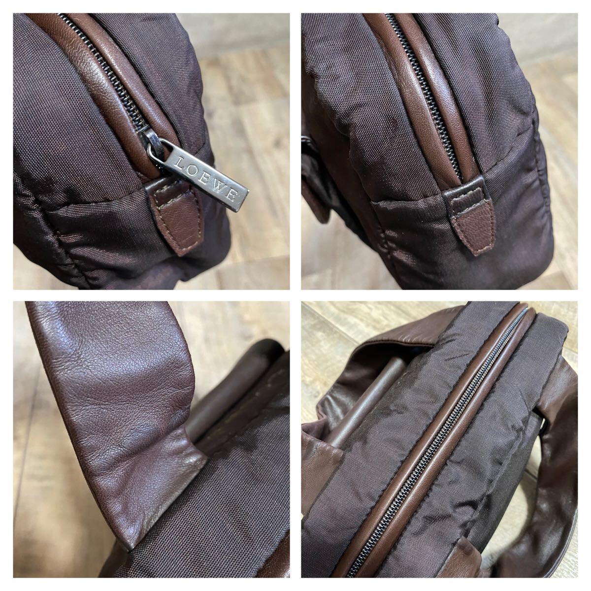 正規品 LOEWE ロエベ ロゴ ナイロン ハンドバッグ ミニトート 正規品 LOEWE ロエベ ロゴ ナイロン ハンドバッグ ミニトート