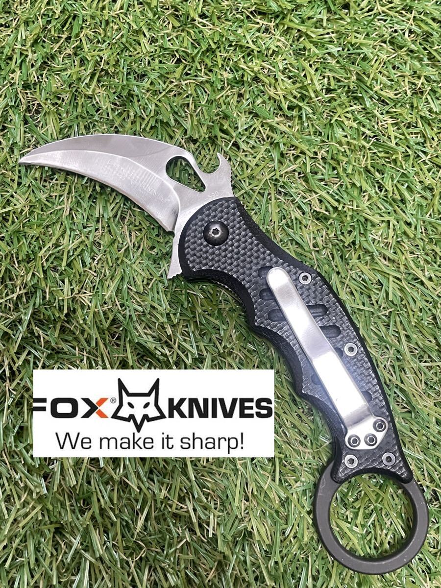 FOX Knife #002 Karambit フォックスナイフ カランビット フォールディングナイフ 折りたたみナイフ