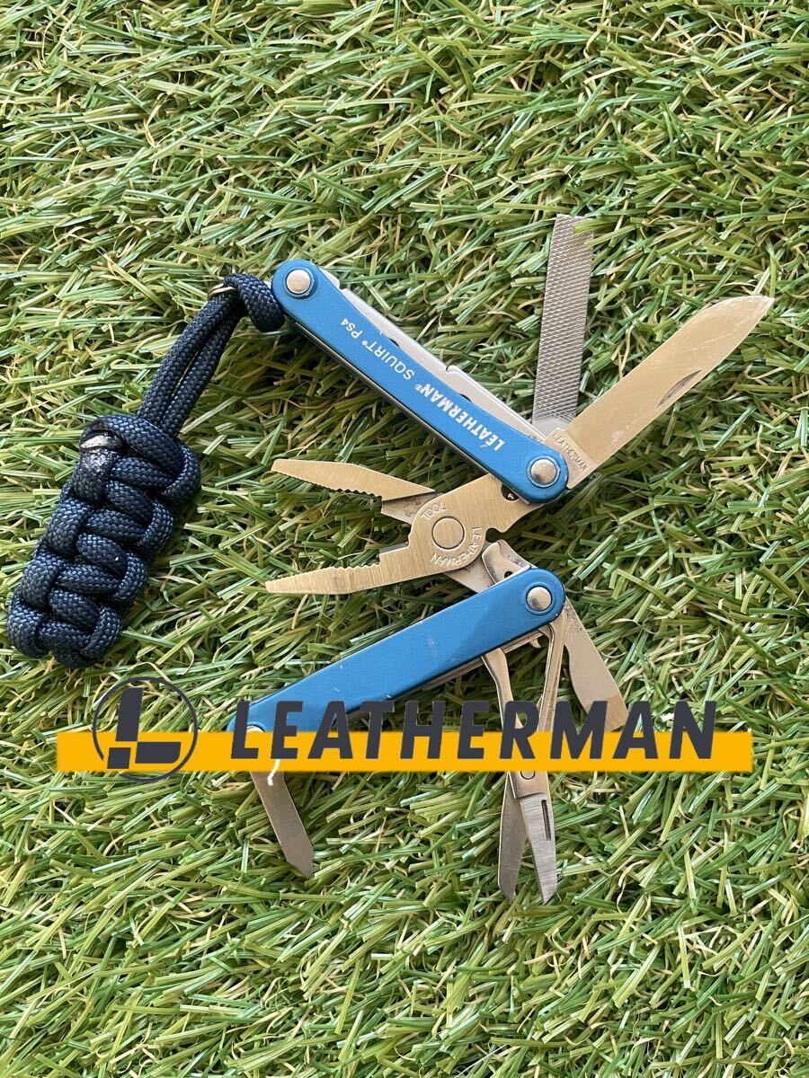 LEATHERMAN SQUIRT PS4 Blue レザーマン マルチツール ツールナイフ マルチプライヤー